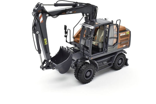 Atlas 160W Wheeled excavator With Mitas dual tyres 1/32 - Celt Models
