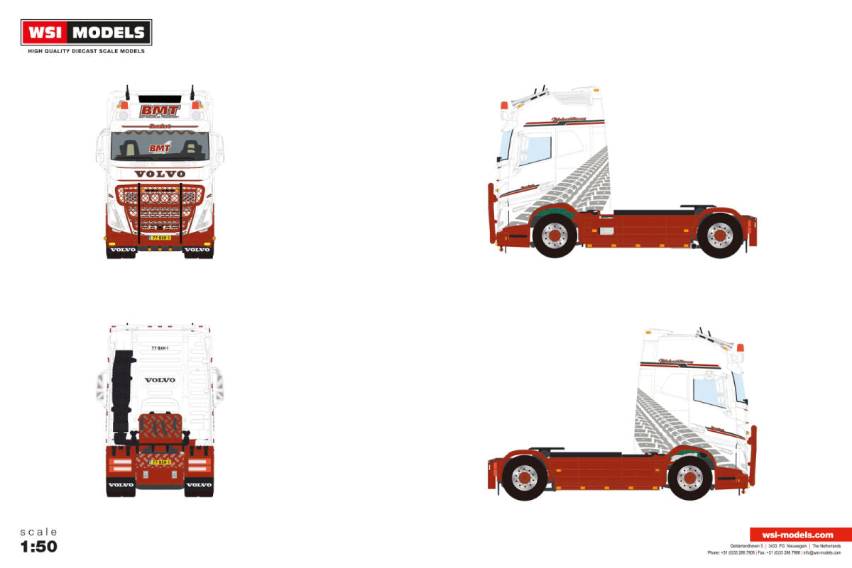 Boy Magielse Transport; VOLVO FH5 GLOBETROTTER XL 4X2
