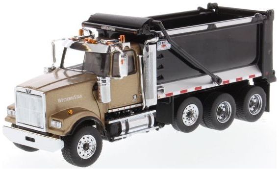 Western Star 4900 SFFA Dump Truck Gold + Black