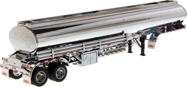 Heil Fleet Duty FD9300D/T C4 Petrolium Trailer Chrome