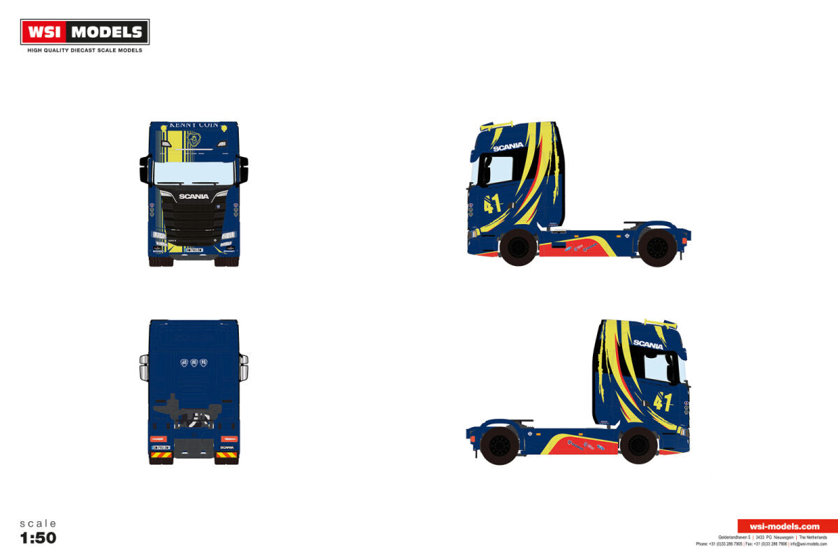 Kenny Coin; SCANIA S HIGHLINE CS20H 4X2