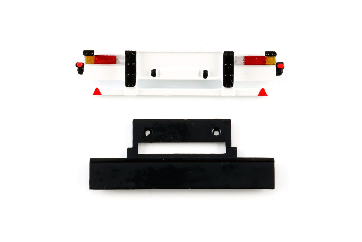 Parts; BUMPER WITH MUDFLAP FOR BOX AND REEFER TRAILER