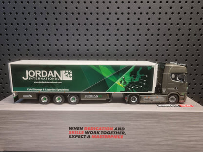WSI JORDAN INTERNATIONAL OF IRELAND SCANIA WITH REFER TRAILER