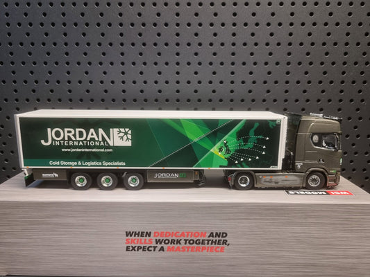 WSI JORDAN INTERNATIONAL OF IRELAND SCANIA WITH REFER TRAILER