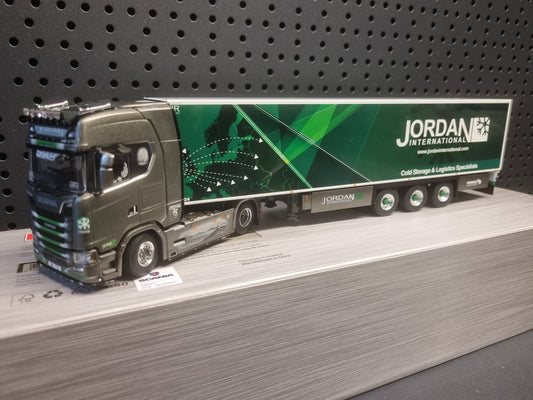 WSI JORDAN INTERNATIONAL OF IRELAND SCANIA WITH REFER TRAILER