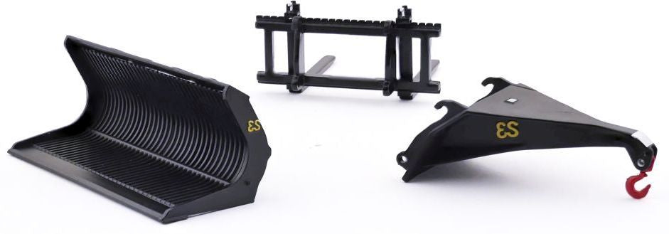 Eurosteel wheelloader attachment set Fits JCB / Volvo 1/32