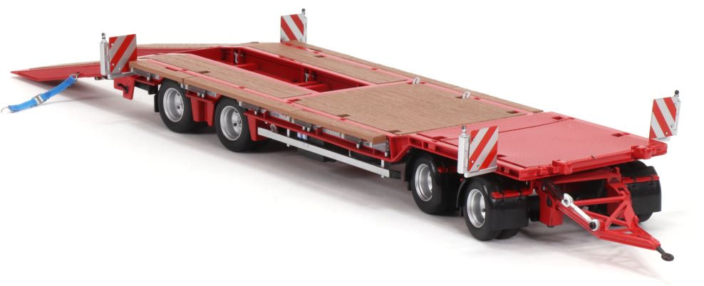 Drawbar Trailer with Ramps 1/32