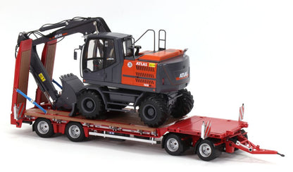 Drawbar Trailer with Ramps 1/32