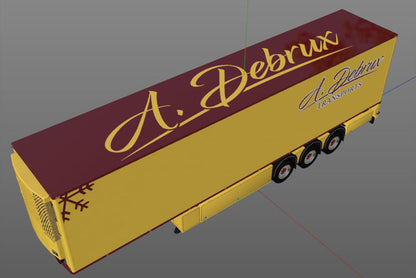 A. Debrux; SCANIA R HIGHLINE CR20H 4X2 REEFER TRAILER - 3 AXLE