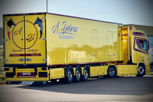 A. Debrux; SCANIA R HIGHLINE CR20H 4X2 REEFER TRAILER - 3 AXLE