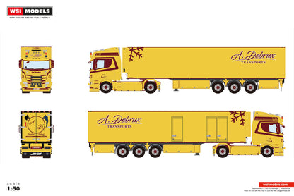 A. Debrux; SCANIA R HIGHLINE CR20H 4X2 REEFER TRAILER - 3 AXLE