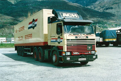 ACH; SCANIA 3 SERIES 6X2 TAG AXLE CLASSIC BOX TRAILER - 3 AXLE