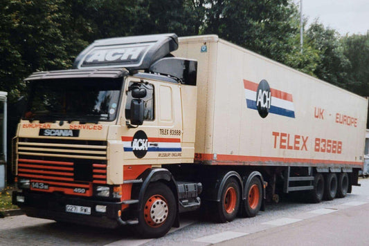 ACH; SCANIA 3 SERIES 6X2 TAG AXLE CLASSIC BOX TRAILER - 3 AXLE