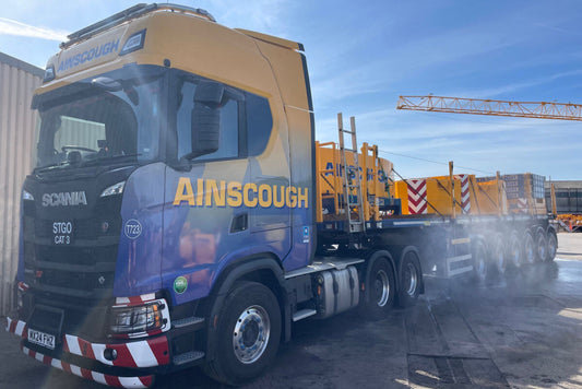 Ainscough Crane Hire; SCANIA S HIGHLINE CS20H 6X4 BALLAST TRAILER - 6 AXLE