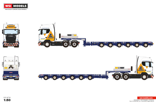 Ainscough; SCANIA S HIGHLINE CS20H 6X4 MANOOVR - 6 AXLE