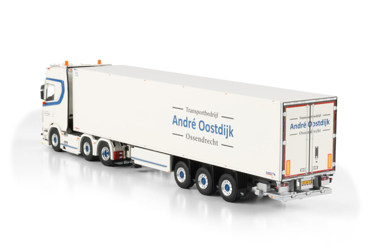 André Oostdijk; SCANIA S HIGHLINE CS20H 6X2 TWIN STEER REEFER TRAILER - 3 AXLE