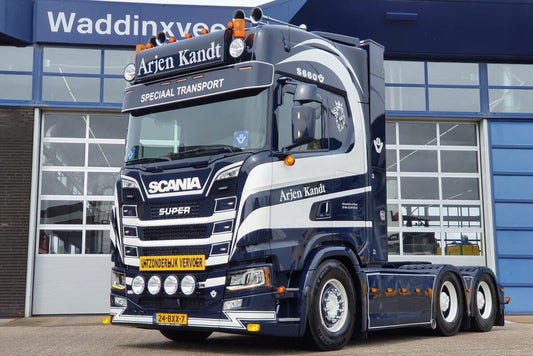 Arjen Kandt; SCANIA S HIGHLINE CS20H 6X4 EURO PX LOW LOADER - 2 AXLE
