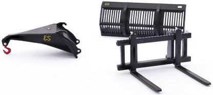Eurosteel wheelloader attachment set Fits JCB / Volvo 1/32