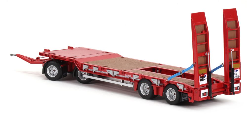 Drawbar Trailer with Ramps 1/32