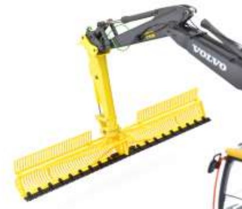 Hobelman MSL 620 Mowing Bucket with Extension Stick with S60 Connection 1/32
