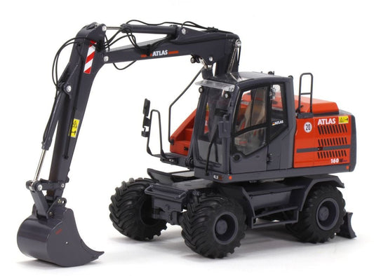 Atlas 160W Wheeled excavator With Nokian tyres 1/32 - Celt Models