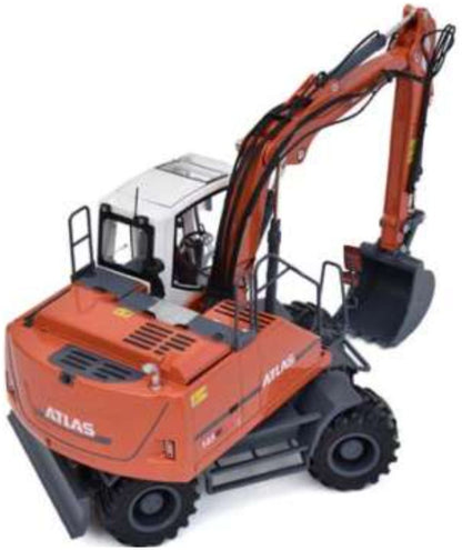 Atlas 185W Wheeled Excavator Classic w/Nokian Tyres and Standard Atlas Bucket 1/32 - Celt Models