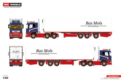 Bas Mols; DAF XF SL MY25 6X2 TWIN STEER TRIDEC REEFER TRAILER - 3 AXLE