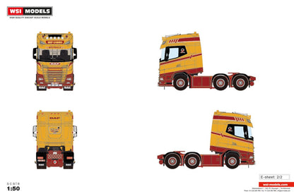 BKP Cargo; DAF XG+ 6X2 TWIN STEER - Celt Models