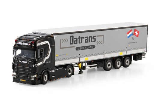 Datrans; SCANIA S HIGHLINE CS20H 4X2 CURTAINSIDE TRAILER - 3 AXLE