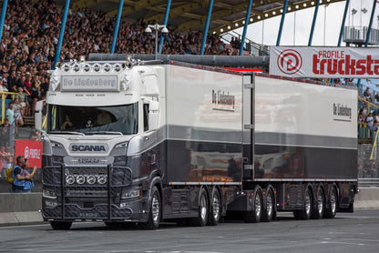 De Lindenborg; SCANIA S HIGHLINE CS20H RIGED REEFER TRUCK 6X2 TAG AXLE REEFER TRAILER - 3 AXLE + LZV DOLLY LOW