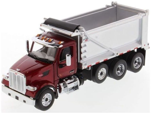 Peterbilt 567 SF OX Stampede Dump Truck Red
