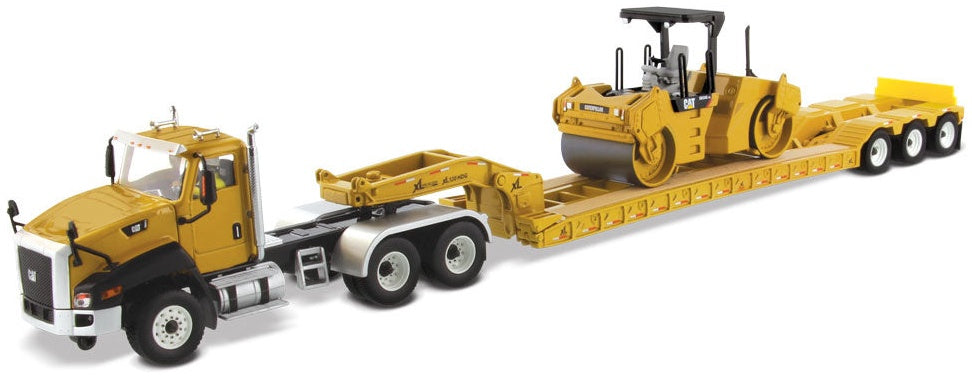 Cat CT660 Truck + Trailer w/CB-534 Compactor