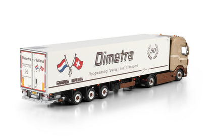 Dimetra; DAF XG+ MY25 4X2 REEFER TRAILER - 3 AXLE - Celt Models