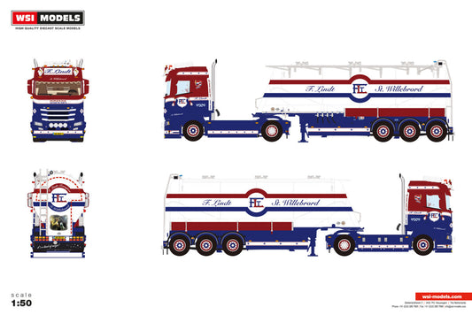 F. Lindt; SCANIA S NORMAL CS20N 4X2 BULK TRAILER - 3 AXLE