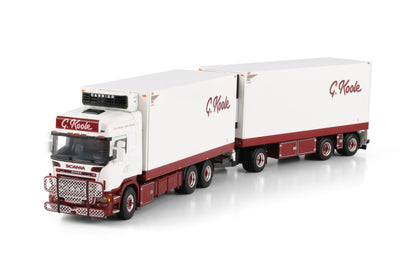 G. Koole; SCANIA R5 HIGHLINE RIGED REEFER TRUCK DRAWBAR TRAILER