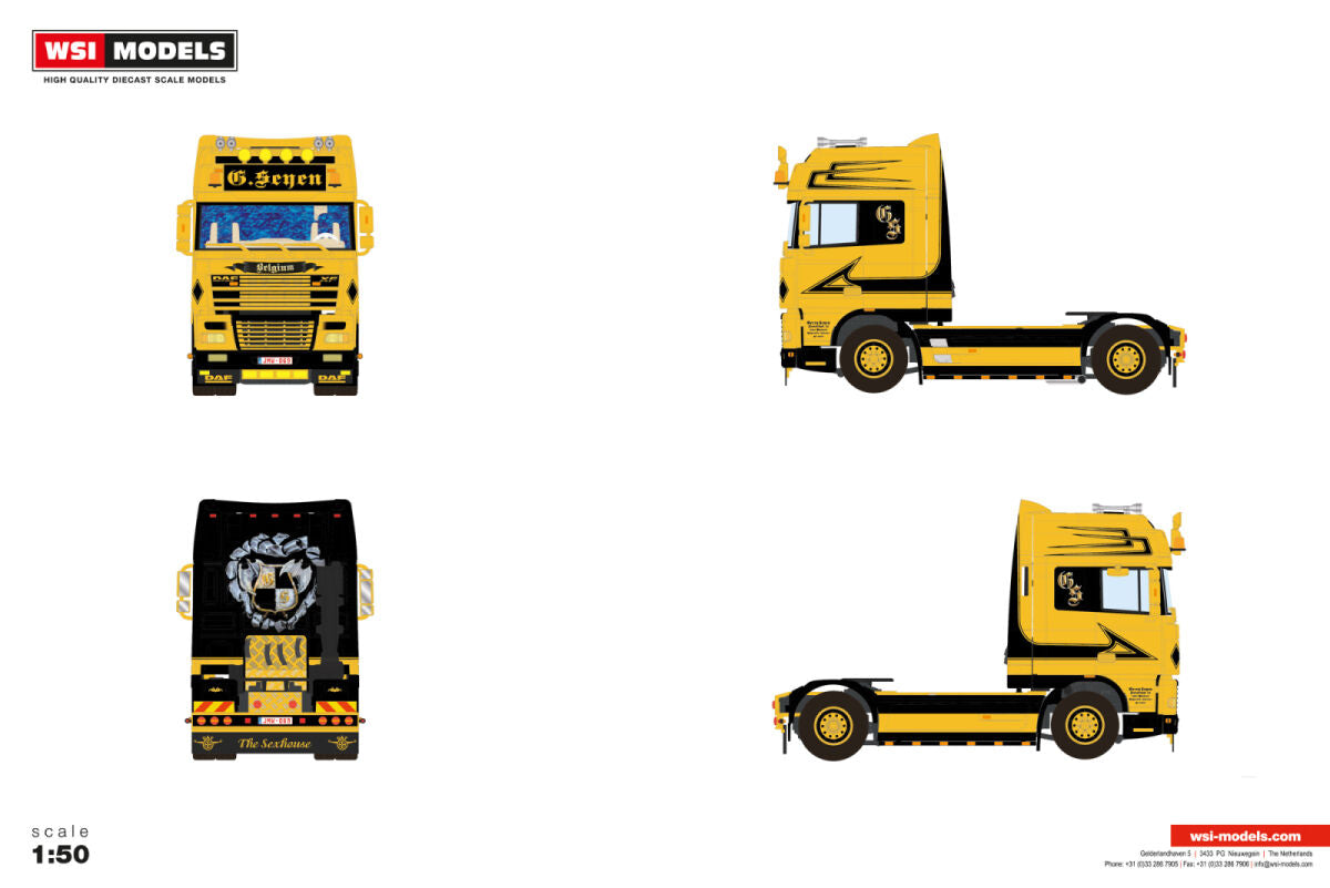 G. Seyen; DAF XF95 SUPER SPACE CAB 4X2