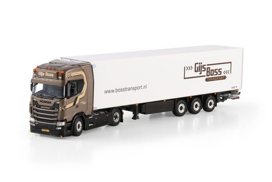 Gijs Boss; SCANIA S HIGHLINE CS20H 4X2 REEFER TRAILER - 3 AXLE