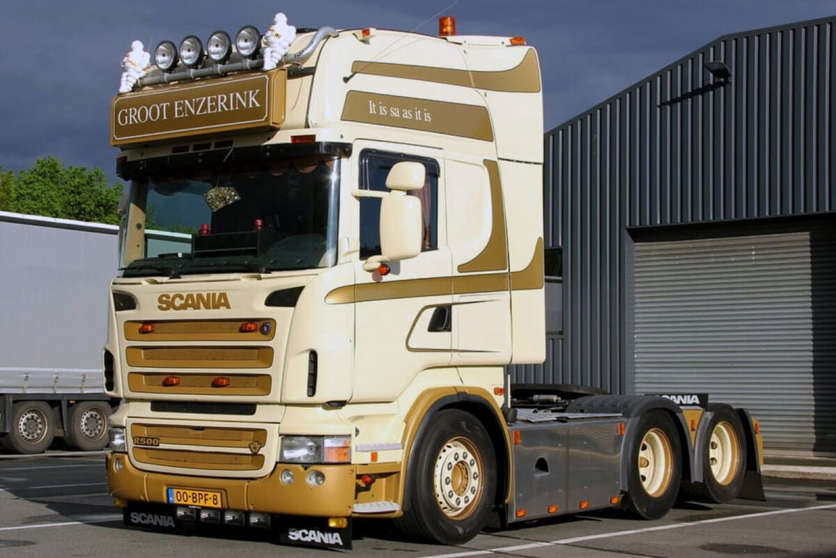Groot Enzerink; SCANIA R5 TOPLINE 6X2 TAG AXLE - Celt Models