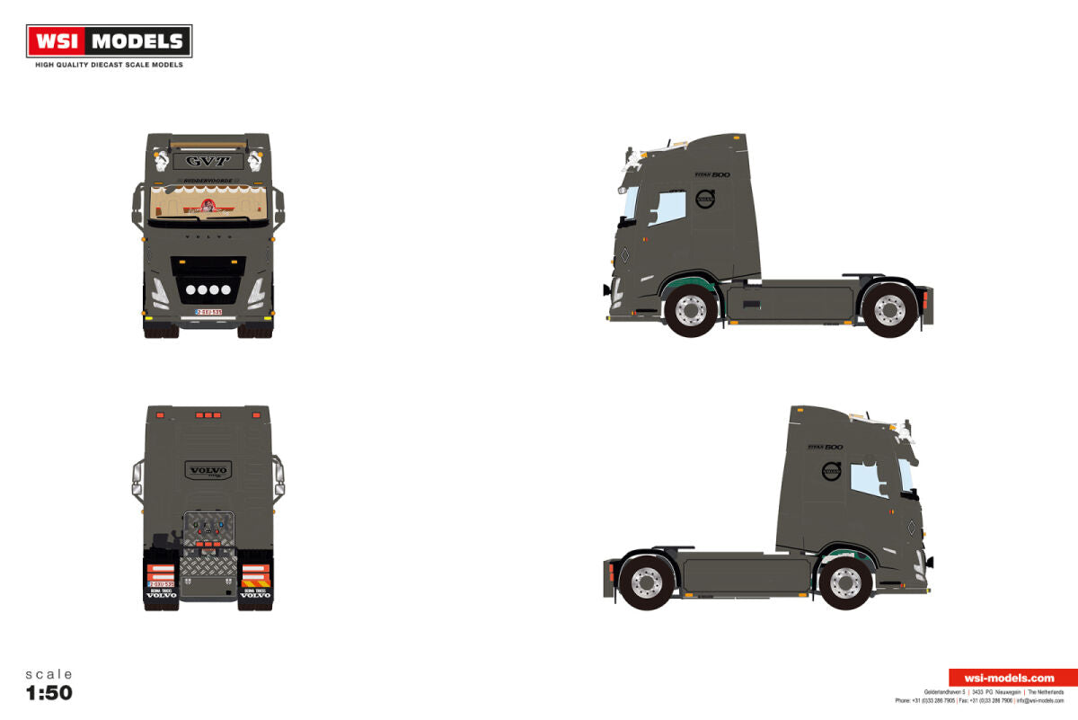 GVT Transport Brugge; VOLVO FH AERO GLOBETROTTER 4X2