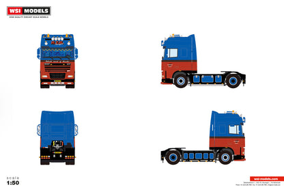H.T.H. Transport; DAF XF95 SUPER SPACE CAB 4X2