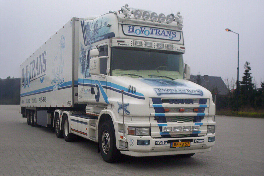 Hovotrans; SCANIA 4 SERIES TORPEDO TOPLINE 6X2 TAG AXLE REEFER TRAILER - 3 AXLE