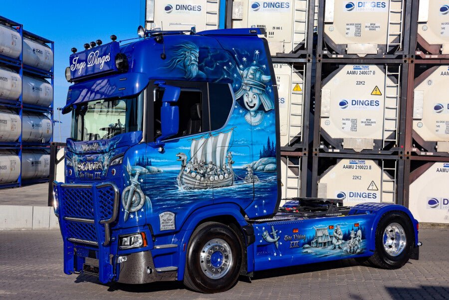 Ingo Dinges; SCANIA S HIGHLINE CS20H "German SuperTrucks" - Celt Models