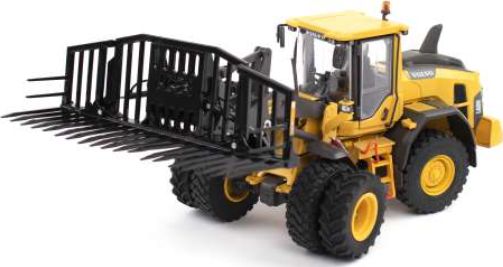 JCB AGRI Folding Grass Fork (Fits Volvo L60H) 1/32 - Celt Models