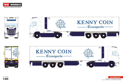 Kenny Coin; SCANIA S HIGHLINE CS20H 4X2 REEFER TRAILER - 3 AXLE - Celt Models