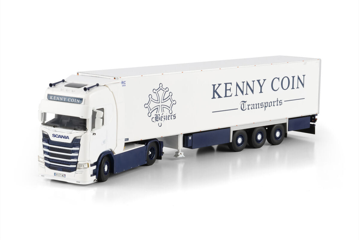 Kenny Coin; SCANIA S HIGHLINE CS20H 4X2 REEFER TRAILER - 3 AXLE