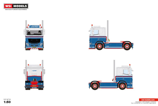 Kristian Jacobsen; SCANIA R FLAT ROOF SLEEPER CAB 4X2 - Celt Models