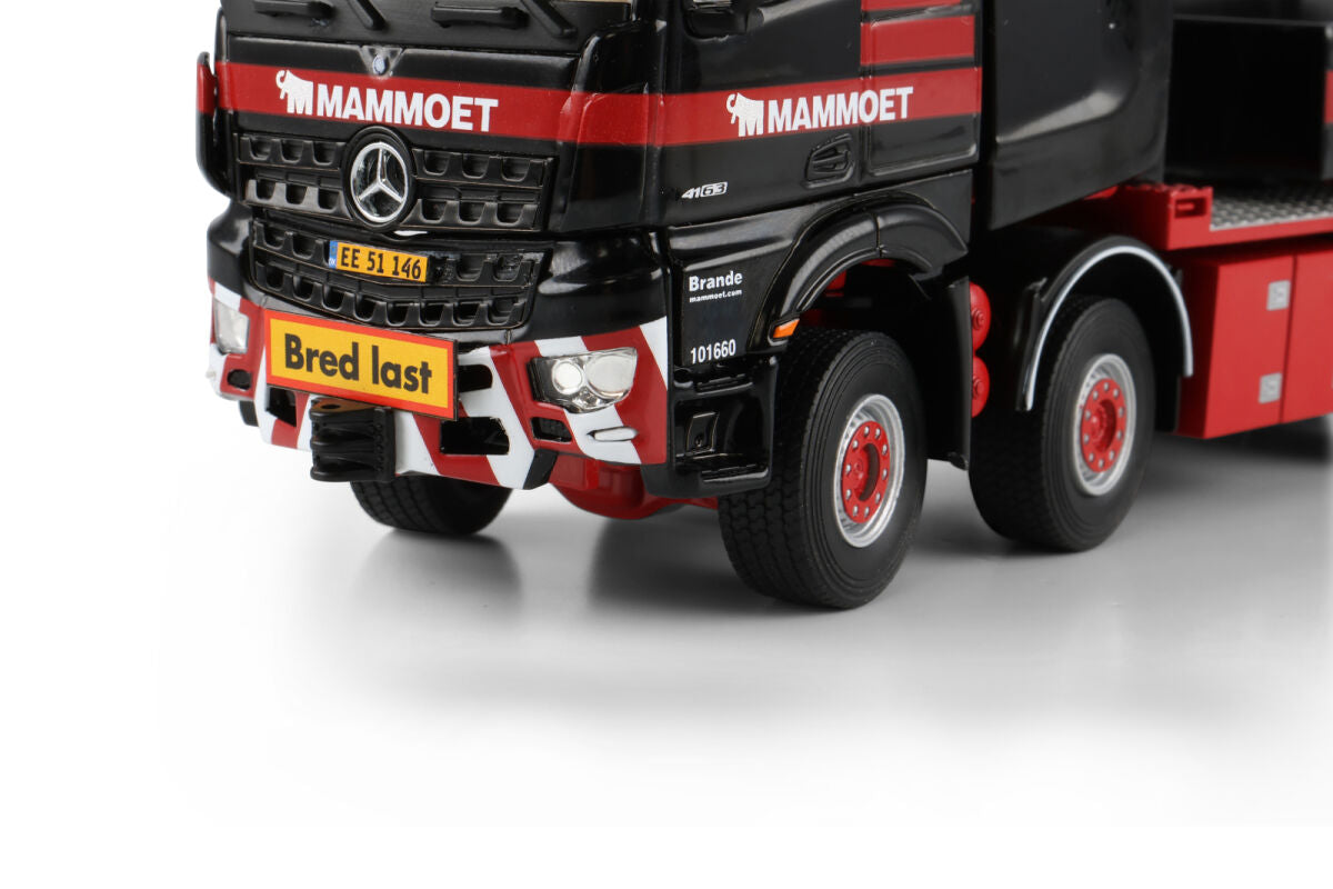 Mammoet Merchandise; MERCEDES-BENZ AROCS MP5 SLT STREAM SPACE 8X6 BALLAST BOX + HITCH