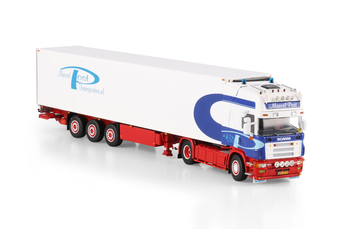 Marcel Post; SCANIA 4 SERIES TOPLINE 4X2 REEFER TRAILER - 3 AXLE