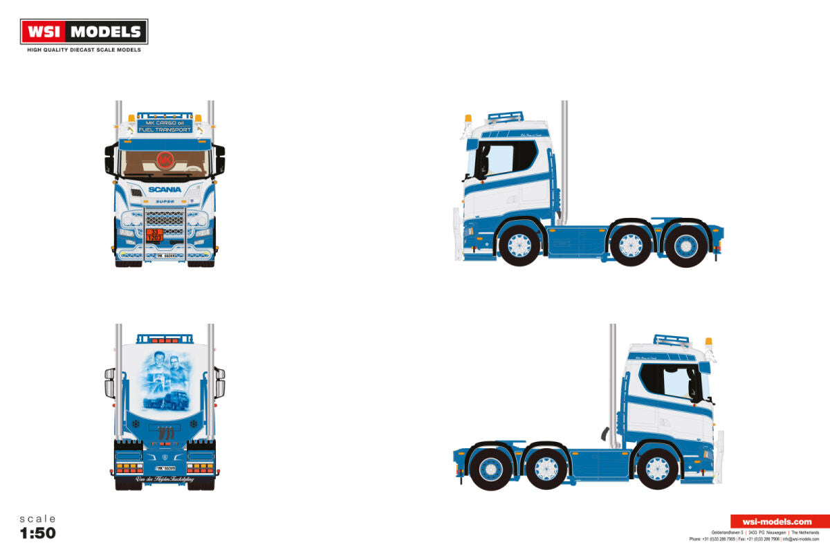MK Cargo oil; SCANIA S NORMAL CS20N 6X2 TWIN STEER