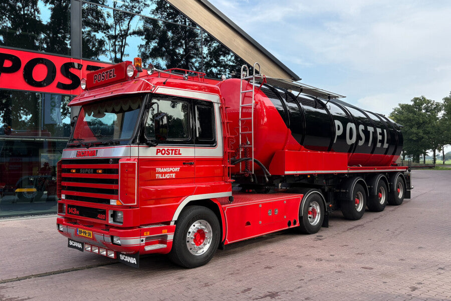 Postel Transport; SCANIA 3 SERIES STREAMLINE 4X2 VACUUM TANK TRAILER - 3 AXLE
